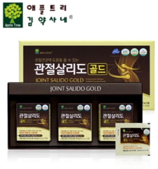 애플트리김약사네 관절살리도 골드 영양제, 42정, 1세트