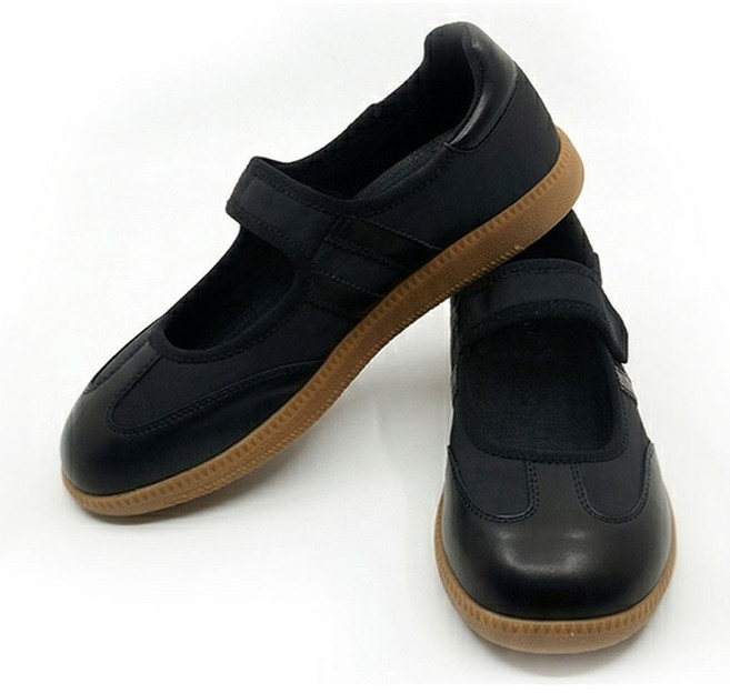 깔끔하고 쿠션감 좋은 벨크로 메리제인 3cm 스니커즈