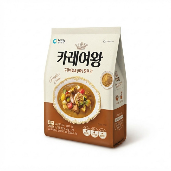 카레여왕 마늘양파분말 108g 5개