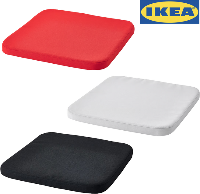 이케아 사각 지퍼커버 방석 의자패드 스탁스타르