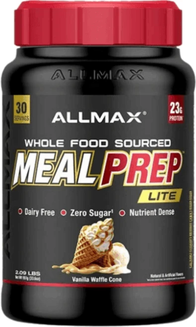 MEAL PREP LITE 진짜 음식으로 만든 단백질 바닐라 와플콘맛, 1개, 948g - 쿠팡