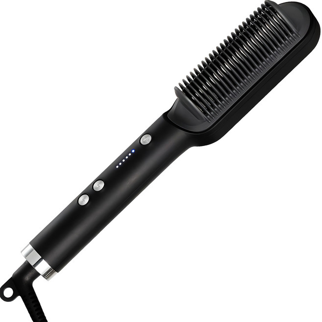 오아 뷰티 티타늄 뿌리 볼륨 빗 매직기, 혼합색상, OHA-008BK