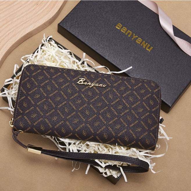 여성 프리미엄 심플 모던 장지갑 BYN-9011