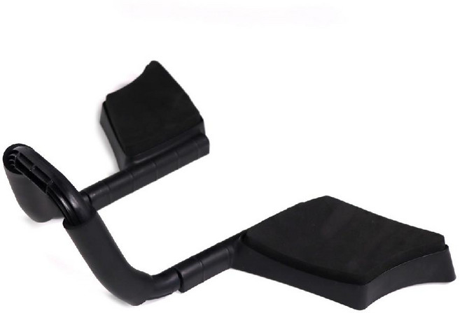 플랭크 기구 코어 운동 트레이너 복근 홈트 운동기구, 블랙, 1개