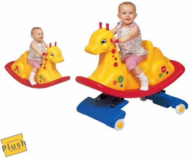 Ph 스프링기린 흔들말붕붕카 아기흔들말 흔들목마, 1개