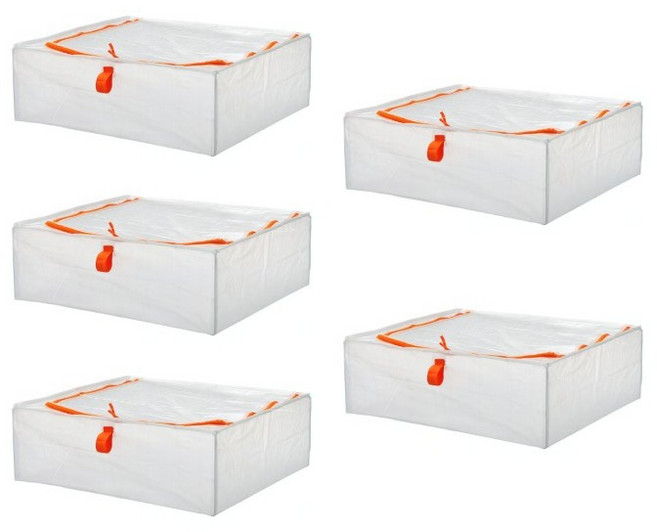 이케아 55X44X19 페르클라 PARKLA 리빙 수납박스 2개입, 페르클라 수납박스, 5개