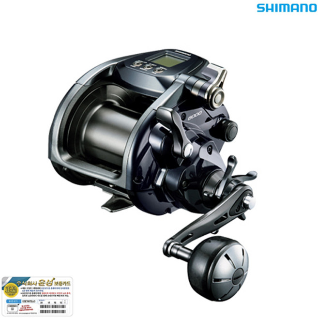 [인수상회] 시마노 22 포스마스터 6000 윤성 보증특약점 전동릴 갈치 열기 지깅 선상, 6000+윤성 보증카드