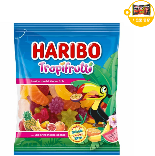 하리보젤리 트로피프루티 사은품 추가증정, 1개, 175g