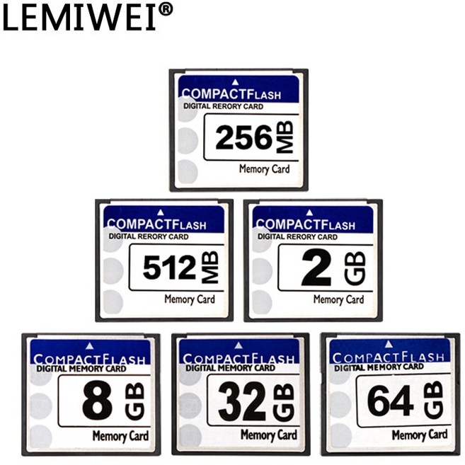 LEMIWEI 카메라용 컴팩트 플래시 메모리 카드 CF 256MB 512MB 1GB 2GB 4GB 8GB 16GB 32GB 64GB, 1.4GB, 1개