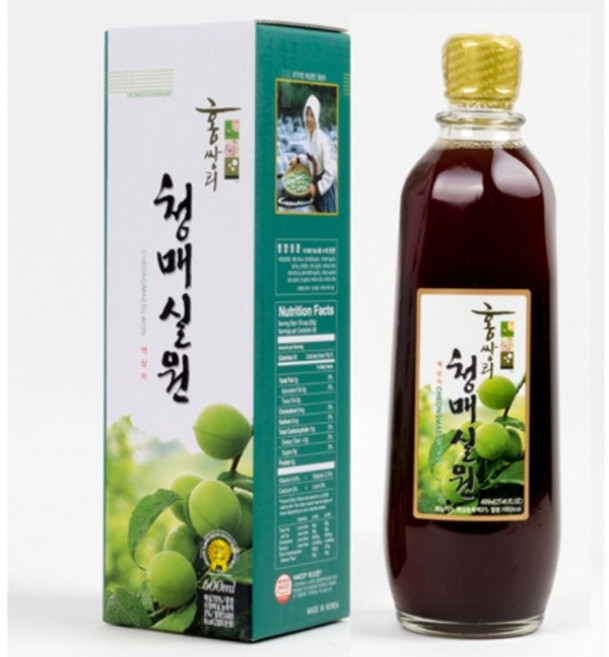 홍쌍리청매실 청매실원, 600ml, 1개