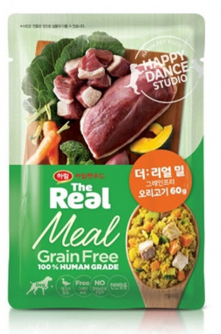 더리얼 밀 오리고기 60g X 10개, 1개, 600g