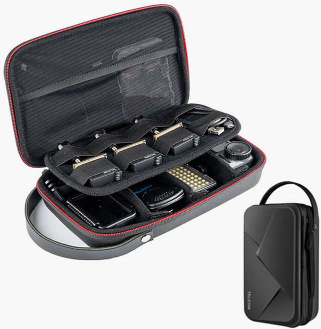 고프로 dji 오즈모 액션 6 5 4 3 에바 케이스 가방 파우치 수납 텔레신, 단품, 1개