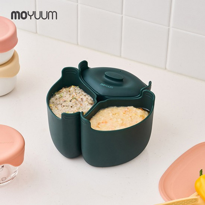 분리형 실리콘 밥솥칸막이, 없음