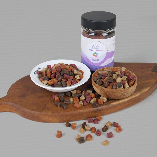 궁극미트트릿 애견간식, 1개, 180g, 4종혼합