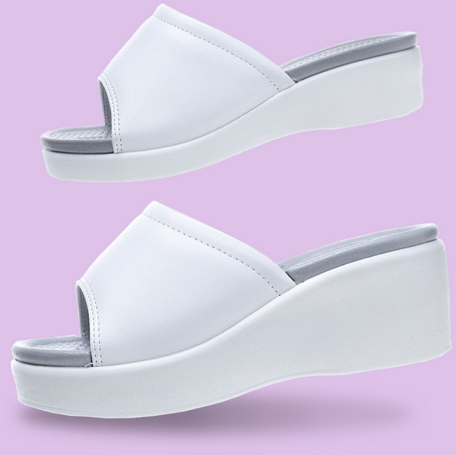 너스피아 SL-01 간호화 근무화 여성 샌들 간호사 쿠션 사무실 실내슬리퍼 공공기관 은행