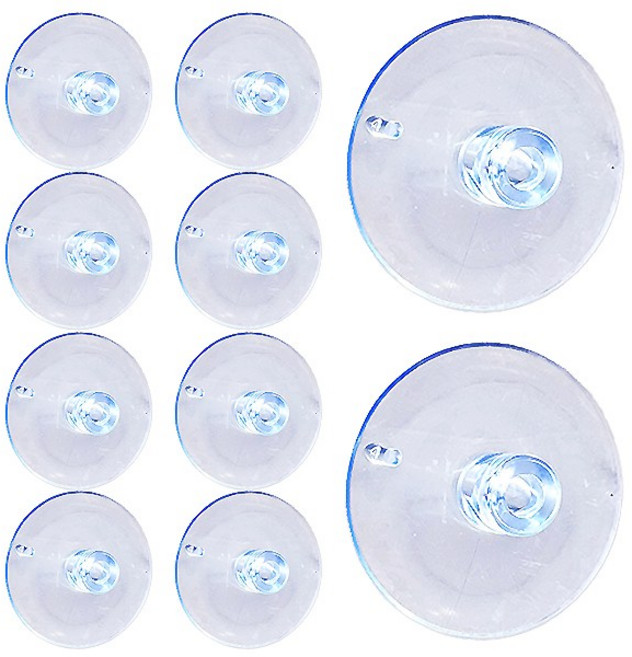 국내생산 20개) 강력 진공 흡착 큐방 투명 다용도 벽걸이후크 유리용 무타공큐방, 1세트, 20mm