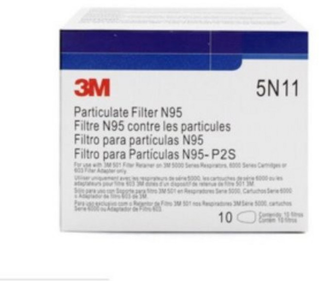 歐樂克修繕家 3M 5N11 N95濾棉 美國製, 1個