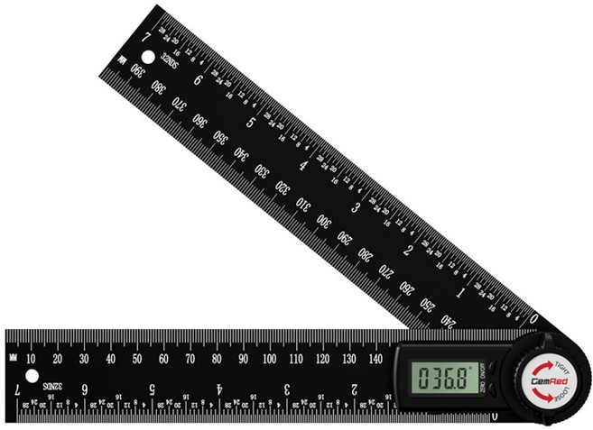 디지털 고니오미터 관절 각도 각도기 조절기 가동, 1개