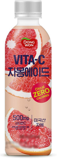 동원 비타C 자몽에이드, 500ml, 14개
