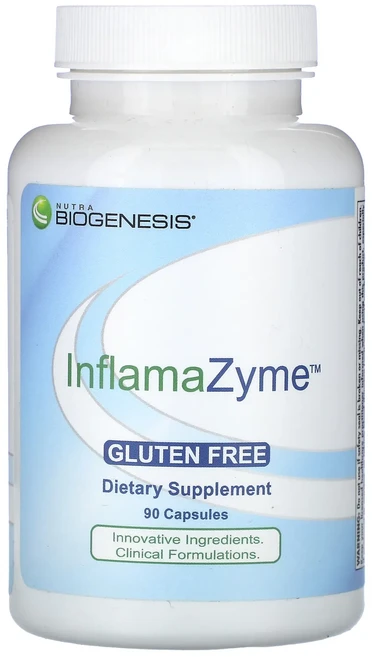 매우편하고 Nutra BioGenesis InflamaZyme 캡슐 90정 끝내주게잘나가는상품, NutraBioGenesisInflamaZyme캡슐90, 1개 - 쿠팡