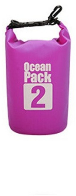 메쉬백 방수파우치 수영가방, C-퍼플 2L