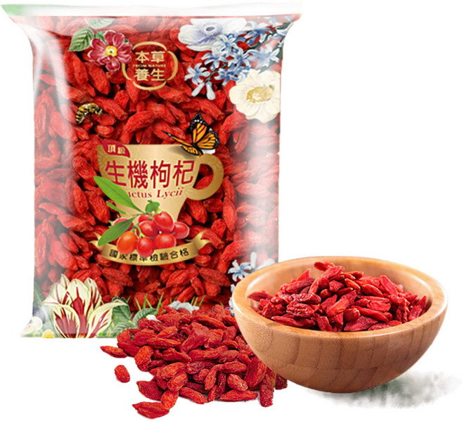 本草養生 生機枸杞, 1個, 5a,300g