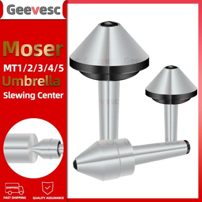 미니 드릴척 MT2 MT3 MT4 MT5 MT6 모스 태퍼 콘 버섯 헤드 센터 우산 타입 회전 고정밀 CNC 선반 라이브 심블, MT3-D80-d25-60deg, 1개