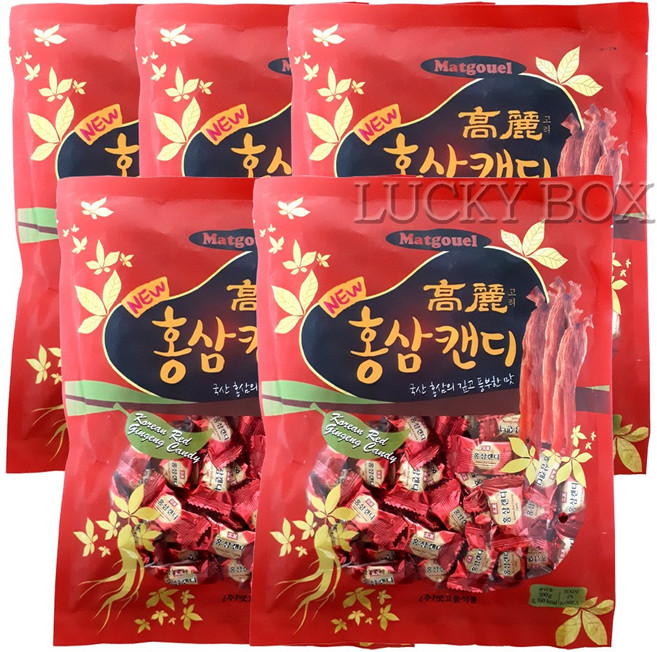 맛고을 뉴 고려홍삼캔디 로켓그로스, 700g