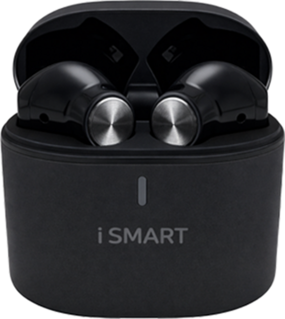 I SMART 블루투스 무선이어폰 생활방수, 블랙, T10