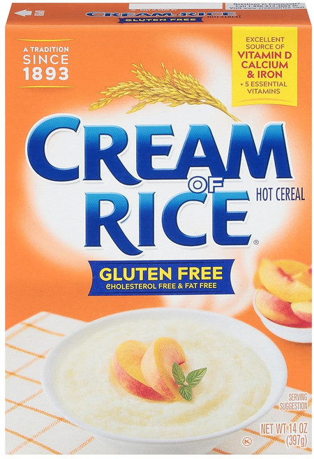 Nabisco Cereal Cream of Rice 14 Ounce Pack of 4 나비스코 시리얼 크림 라이스 14온스 팩 4개, 2개