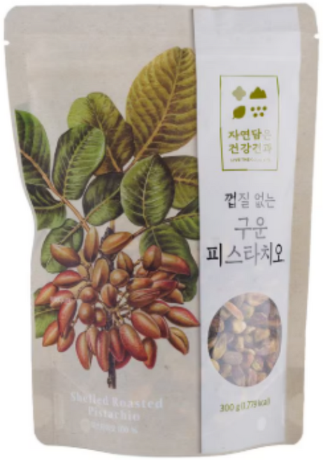껍질없는 구운 피스타치오 300g 1개