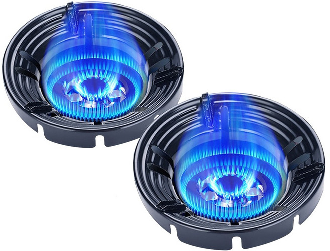 더나은 캠핑 버너가림막 가스버너 바람막이, 블랙, 2개