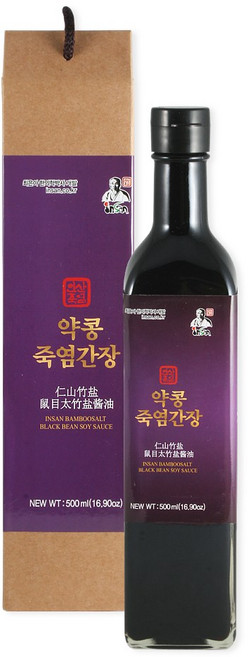 서목태 죽염간장[500ml] 인산죽염촌 종가집 최은아죽염, 1개, 500ml