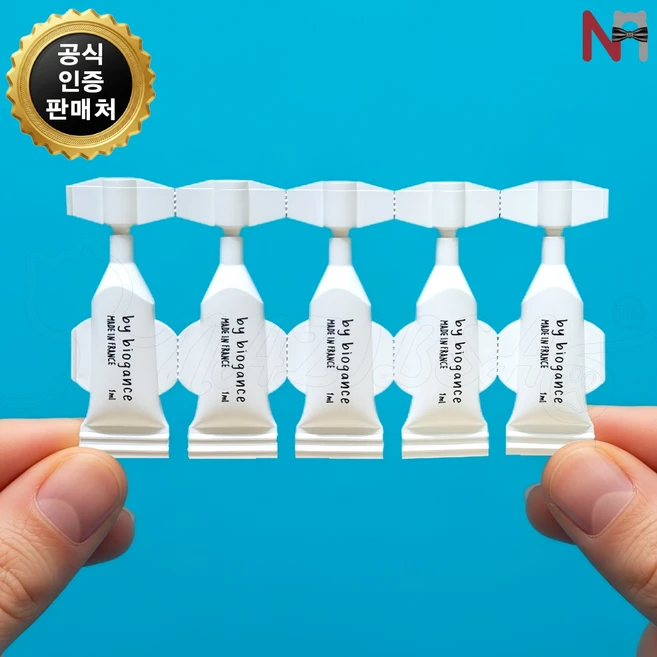 고양이 진드기 모기 벼룩 퇴치제 기피제 바르는 약 동물용 의약외품, 5개, 1ml - 쿠팡