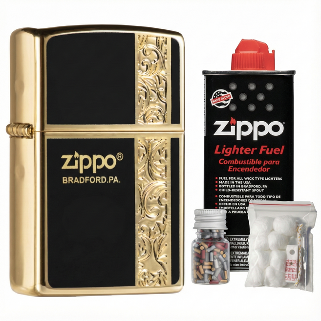 zippo 지포 라이터 오리지날 플로럴 인그레이빙 컬렉션