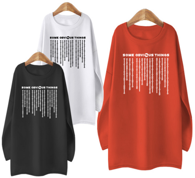 오비어스_블론디 100%국내생산 기모롱티셔츠