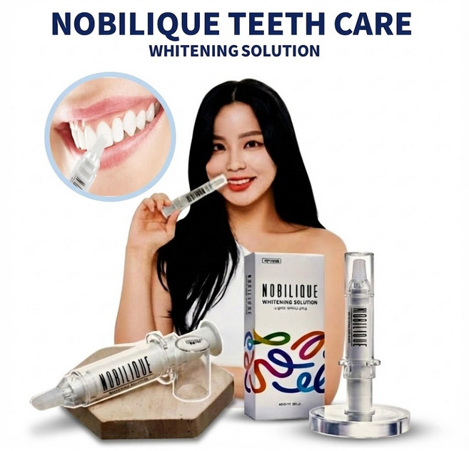 노빌리끄 셀프 치아미백 치아미백제 화이트닝 치아 미백 화이트닝겔 + 사은품 증정, 2개, 5g