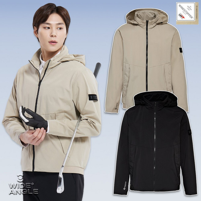 남성 골프 고어텍스 후드 자켓 윈드스토퍼 블루종 재킷 와이드앵글 골프웨어 WMP25151