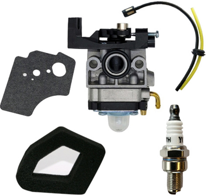 HONDA 혼다 예초기 GX35 GX25 카브레타 가스켓 연료호스 점화플러그 에어크리너 5종 호환품, 1개