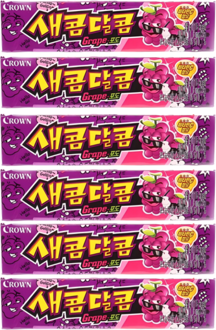 500 새콤달콤 포도 소x30 **비즈웰, 29g, 6개