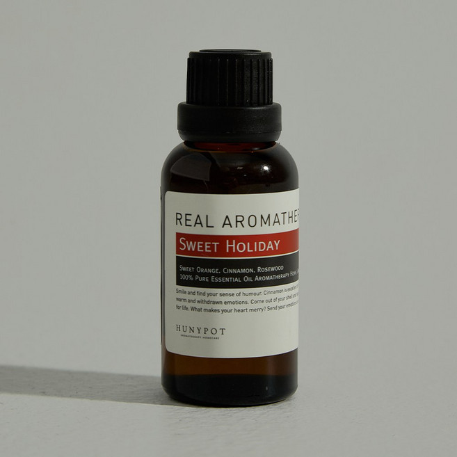 (대용량)후니팟 [스윗 홀리데이] 아로마 에센셜 오일, 30ml, 1개