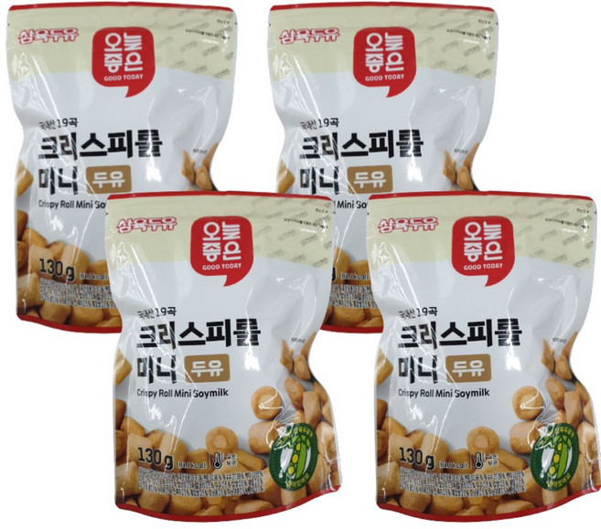 삼육두유 크리스피롤 미니, 4개, 130g
