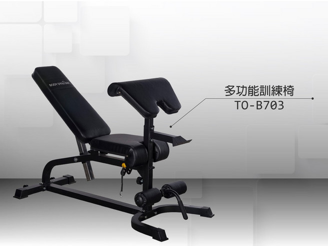 BODY DYNAMIC 綜合訓練椅 TO-B703 多功能可調節健身椅