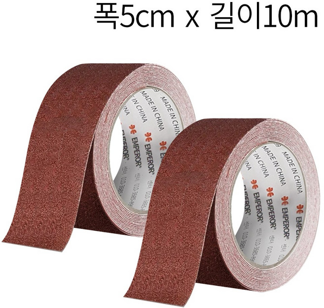 미끄럼방지 테이프 논슬립 계단 바닥 사포, 1세트