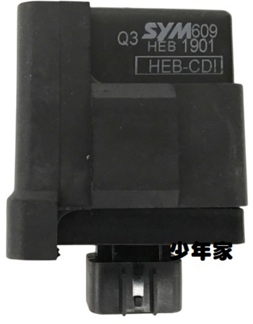 SYM原廠 HEB藍包裝 FIGHTER150 4V CDI FIGHTER150DX 原廠點火器, 黑色