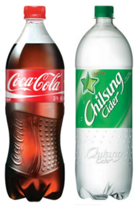 코카콜라 3개+칠성사이다 3개, 6개, 1.5L