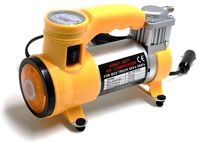 LED 에어 컴프레셔 12V YT-101, 1개, 혼합색상