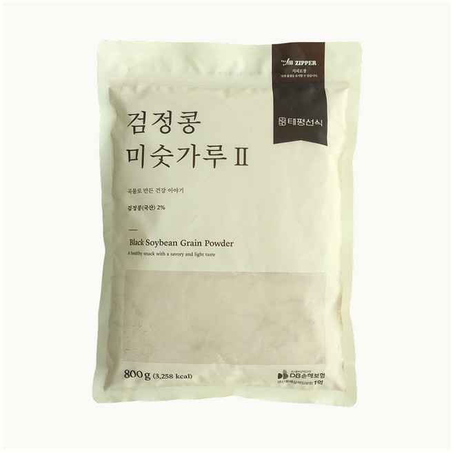 태평선식 검정콩 미숫가루 2, 800g, 2개