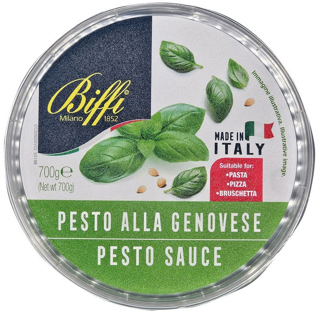 코스트코 비피 Biffi 바질 페스토 pesto 소스 700G [아이스박스 무료], 1개