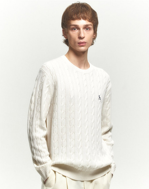 100%정품 헤지스 남자 니트 풀오버 활동성 필수템 HZSW402CR